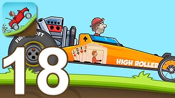 Hill Climb Racing - Gameplay Walkthrough Part 18 - Dragster (iOS, Android)