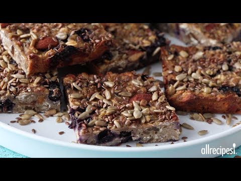 Blueberry Banana Breakfast Bars | Breakfast Recipes | Allrecipes.com