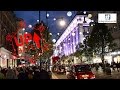 Beautiful London Christmas Lights - Oxford street regent street