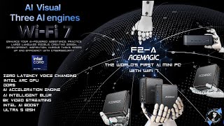 AceMagic F2A - First AI Mini PC with WIFI 7!