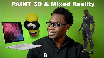 Paint 3D and Mixed Reality on A Microsoft Surface Tutorial