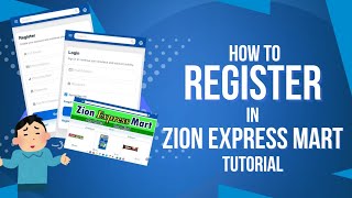 Step by step tutorial on how to register in Zion express mart  screenshot 3