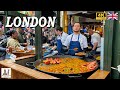 Amazing Street Food in London, London's Borough Market | 4K HDR