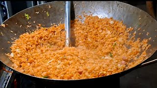 NASI GORENG MERAH!! 12.000 DAPAT PORSI BRUTAN  KULINER MALAM MALAM!!