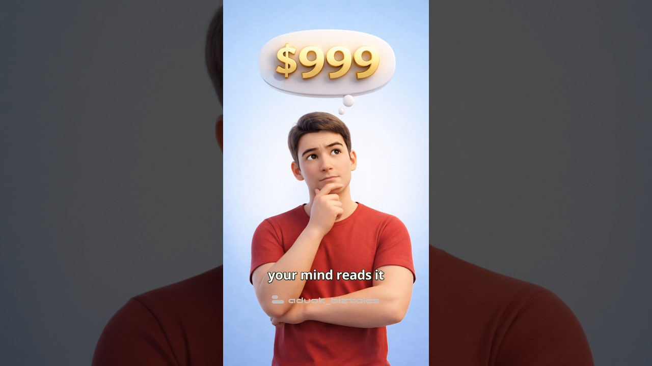 Почему 999 рупий кажутся дешевле, чем 1000 рупий 😱