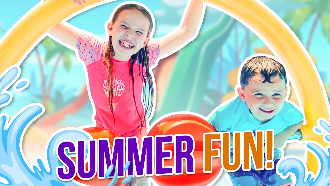 Epic Splashpad And Making Ice Cream!