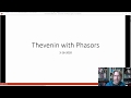 Thevenin with Phasors for ENG 250