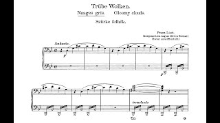 Liszt - Nuages Gris, S. 199 [Zimerman]