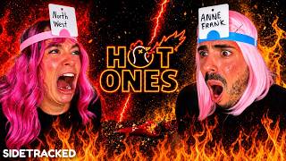 Guessing Celebrities While Doing Hot Ones | Sidetracked Ep 100