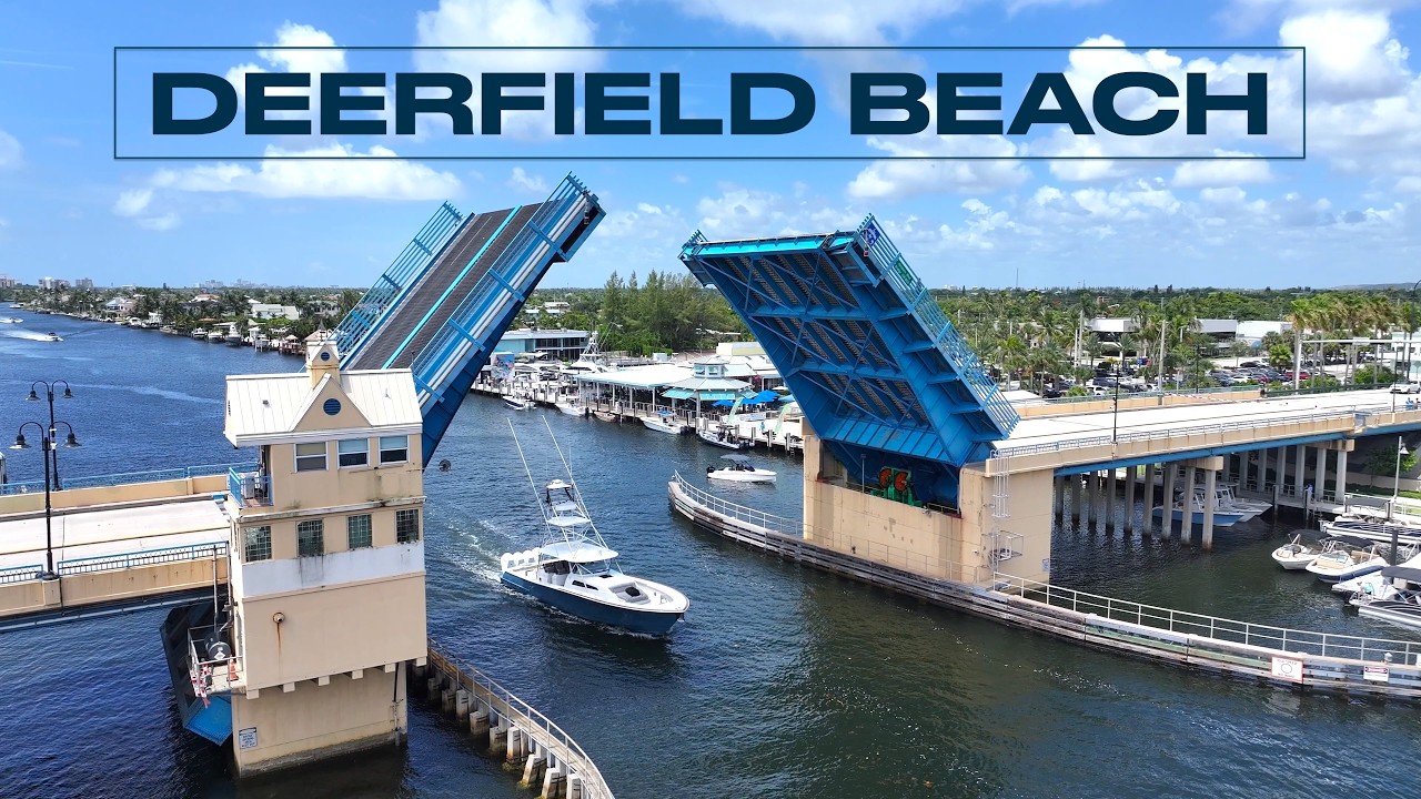 Deerfield Beach Florida with Relaxing Beats ⛱️