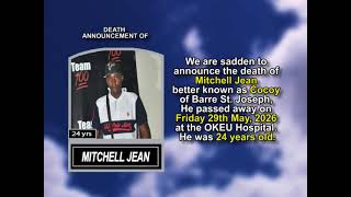 Mitchell Jean ~ Short Obituary