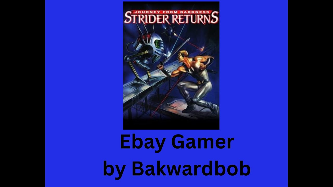 Sega Genesis Journey From Darkness Strider 2 Ebay Gamer