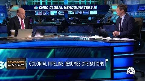 Jim Cramer on the Colonial Pipeline resuming operations, price of lumber