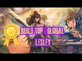 BEST BUILD Lesley Mystic Meow Skin‼️[MOBILE LEGENDS] 