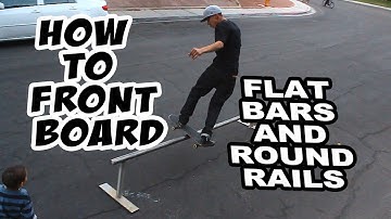 HOW TO Front BOARDSLIDE (Tutorial)