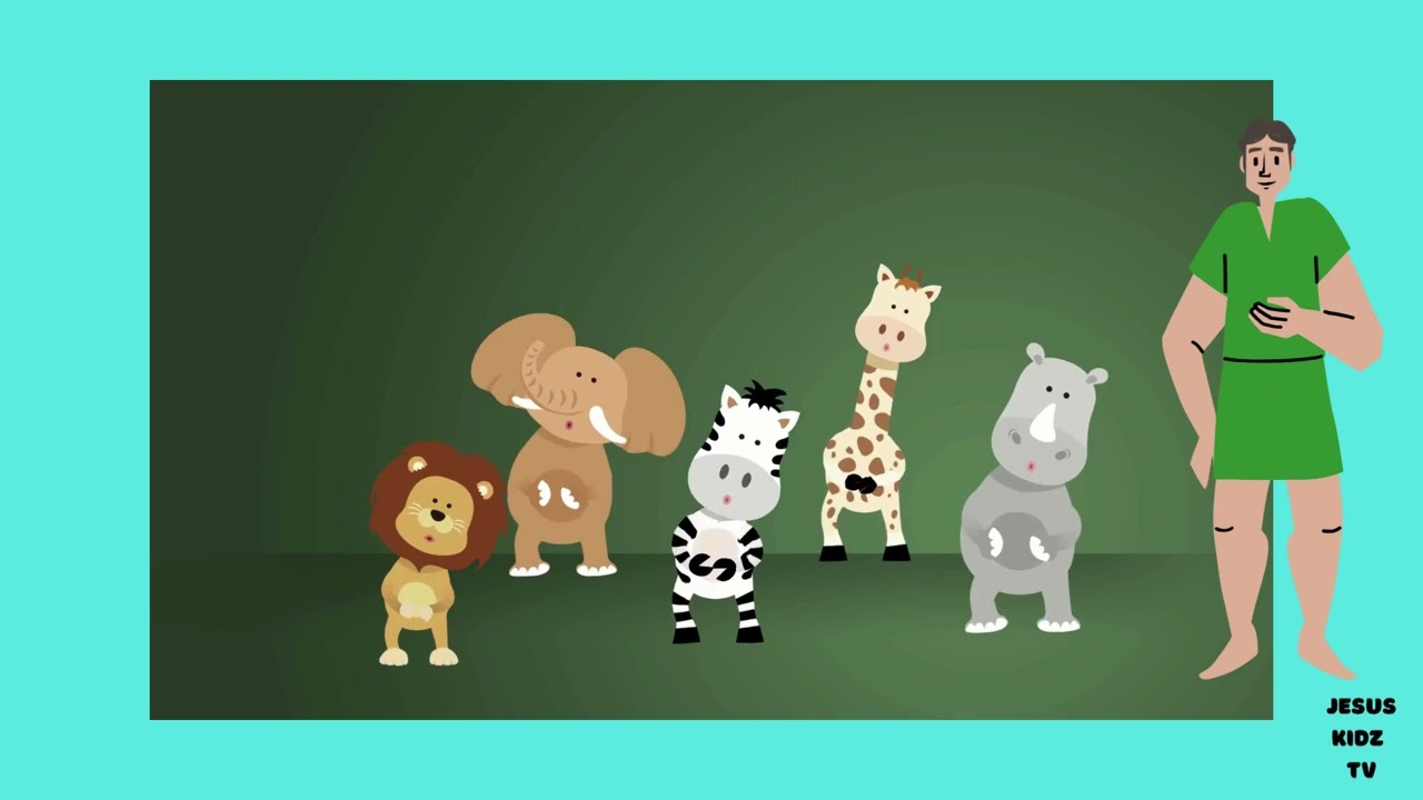 Name The Animals With Adam | Dance & Sing: Worship for Kids | Christian Sing-Along!