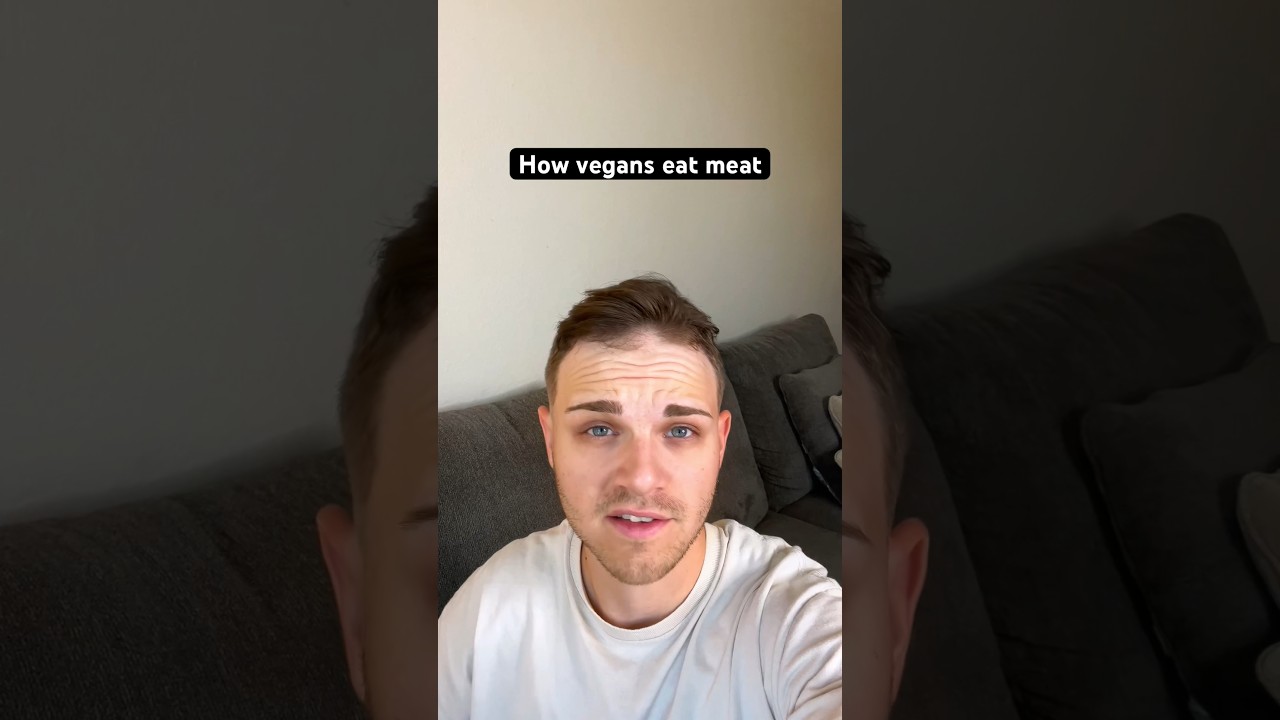 How the vegans eat meat 😧