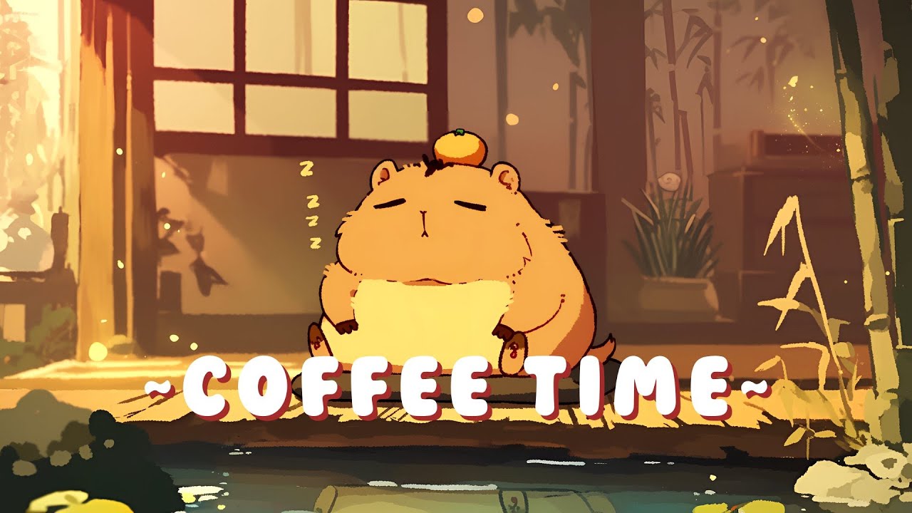 [Extended Mix] Capybara Lofi Collection - Study & Chill Music Mix ~ Relaxing Vibes ~ 🦫 🌙 📖