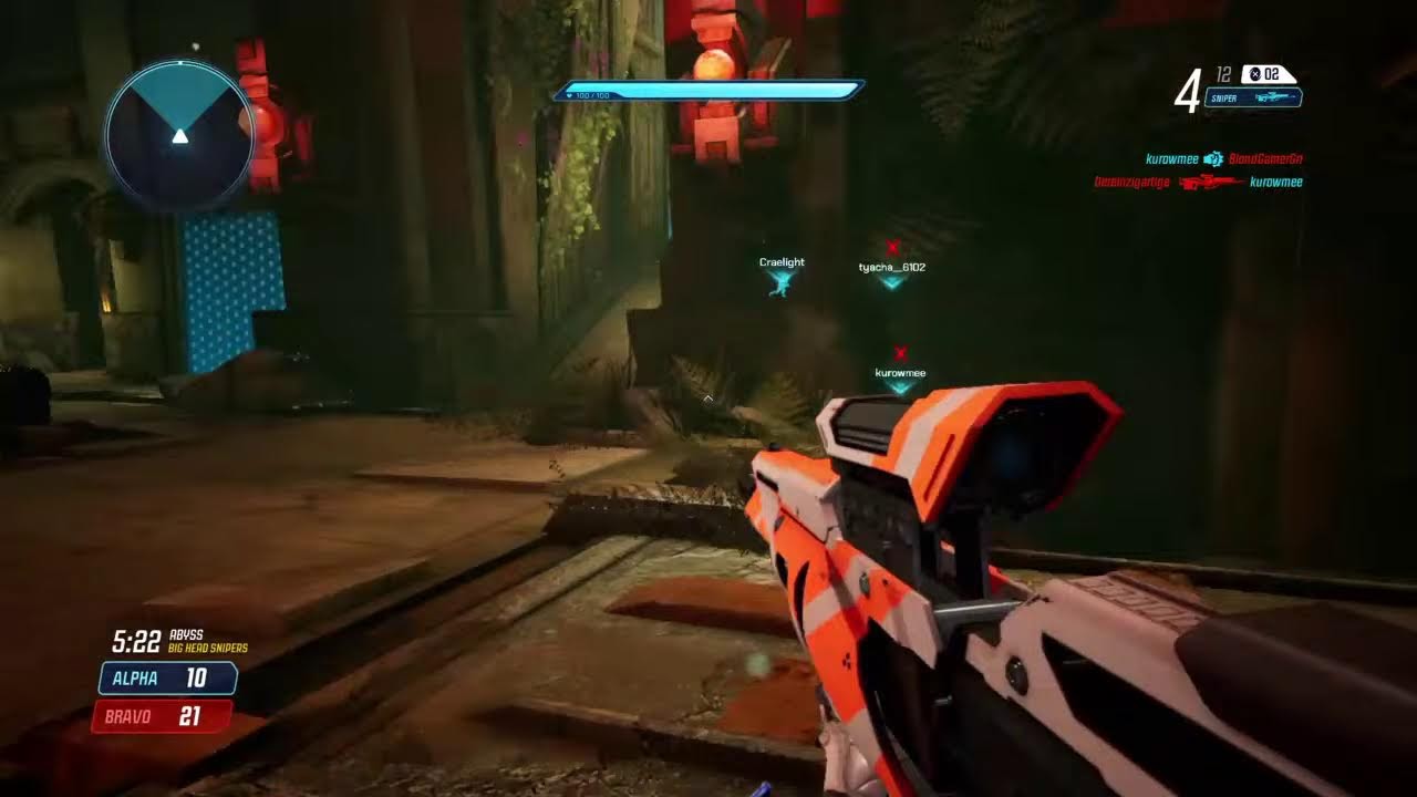 8 Minutes of Expert-Level Splitgate: Arena Warfare Gameplay