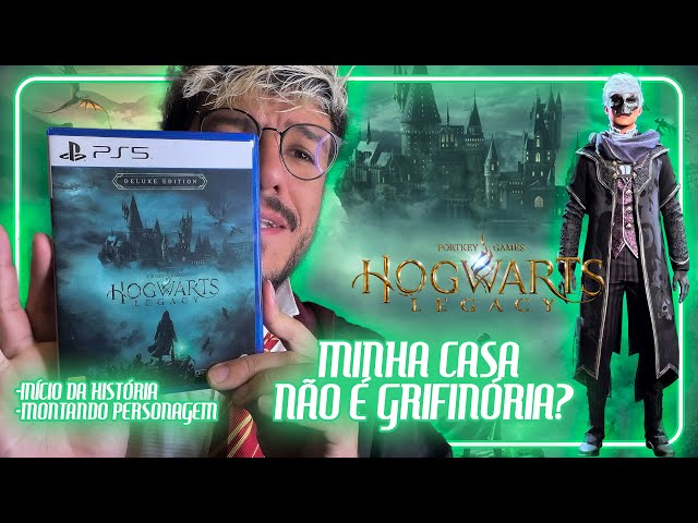 HOGWARTS LEGACY É O NOVO JOGO QUE VOU JOGAR. POR QUE COMPREI MÍDIA FÍSICA  DELUXE? 