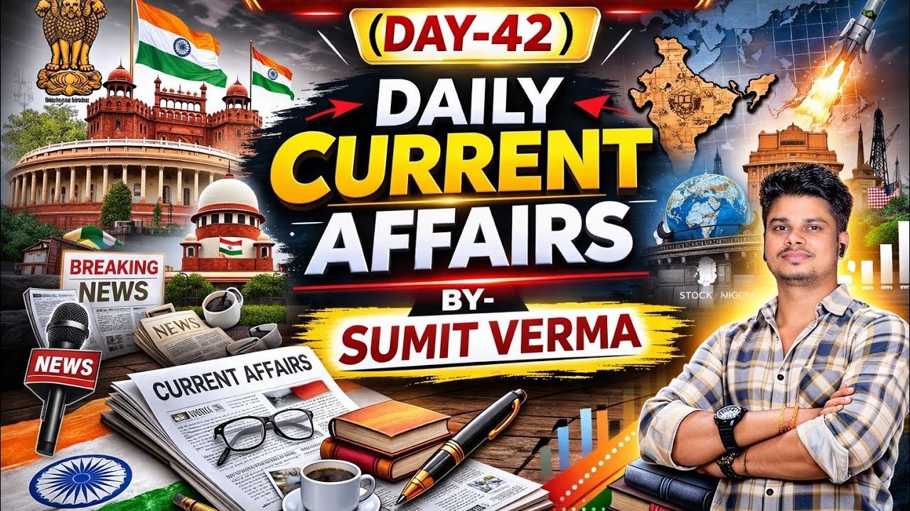 19 FEBRUARY 2026(DAY-42)/CURRENT AFFAIRS TODAY/BY-SUMIT VERMA 