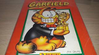 Panini 1989 Complete Garfield Sticker Album Review