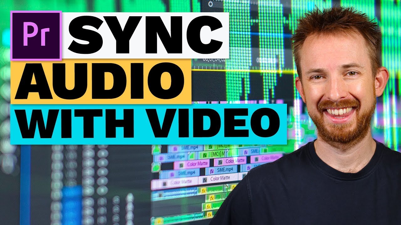 How to Sync Audio with Video in Premiere Pro CC - YouTube