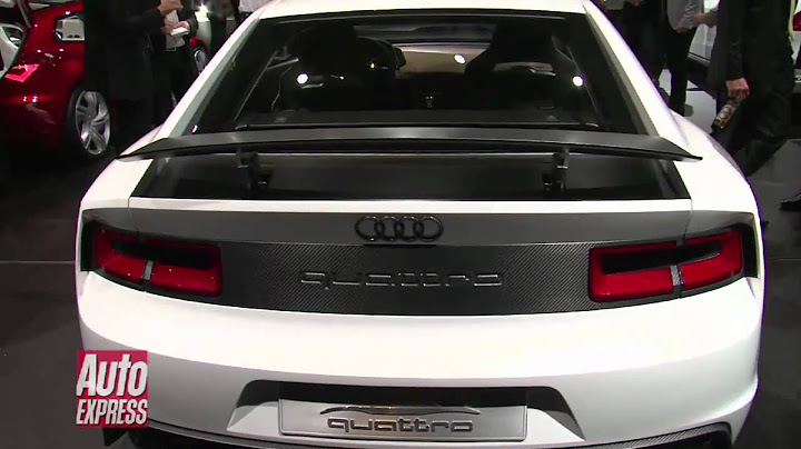 New Audi Quattro Concept revealed at Paris Motor show 2010 - Auto Express