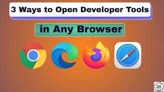 3 Ways to Open Developer Tools in Any Browser (Fast & Easy Guide) screenshot 4