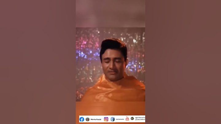Guide Climax Scene ||Dev Anand || Vijay Anand