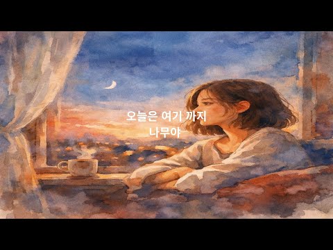 오늘은 여기까지 #잔잔한노래#혼자걷는음악#감성음악#힐링음악#카페에서듣기좋은 음악#새벽감성#산책음악#위로가되는노래#미니멀음악#감성팝#한국인디음악#싱어송라이터#자작곡