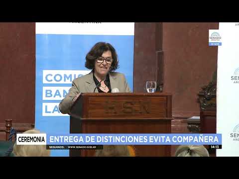 SDORA. SILVIA SAPAG - DISTINCIONES EVITA COMPAÑERA  24-08-22