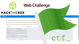 HTB: looking glass - Web Exploitation Challenge [HackTheBox]