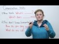 Understanding Conversation Breakdowns and Vocabulary