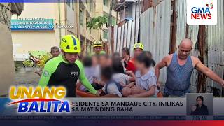 Matinding baha, naranasan sa ilang lugar sa Cebu City dahil sa malakas na ulan | Unang Balita