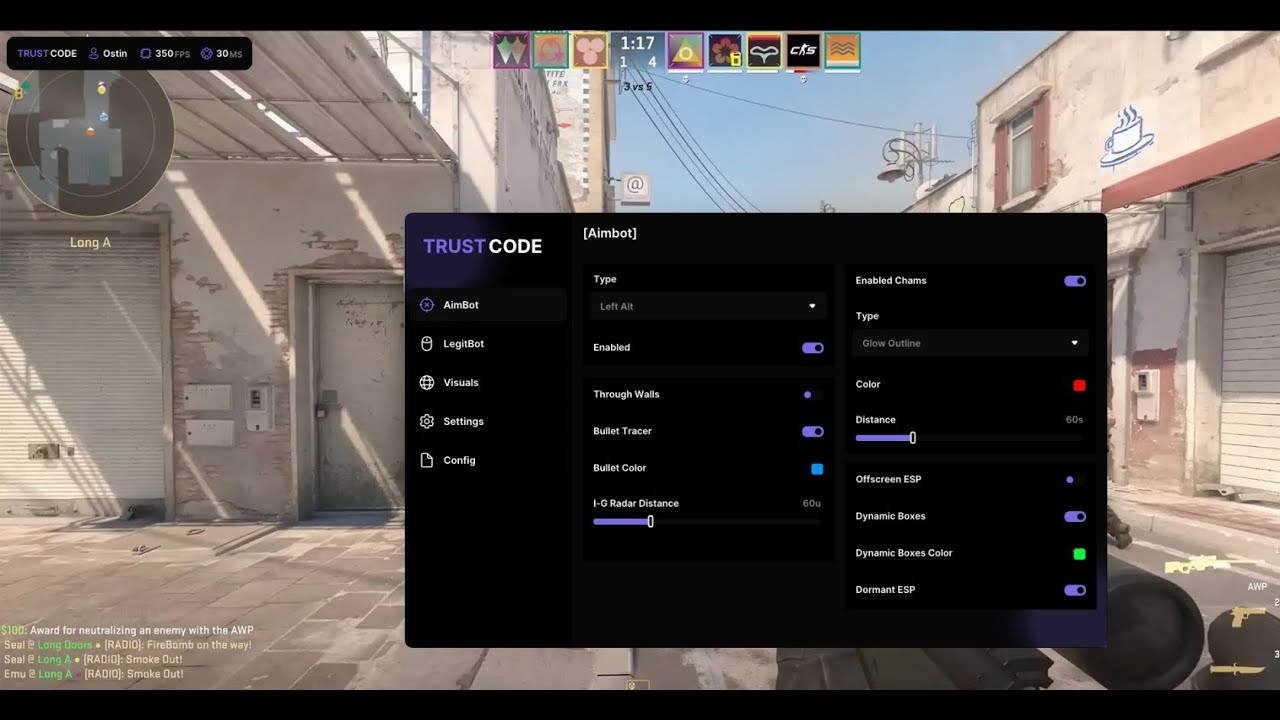 free imgui menu, given to me personally by 2hollis - YouTube