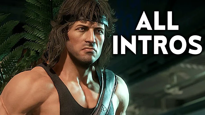 MORTAL KOMBAT 11 Rambo All Intros Dialogue Charact...