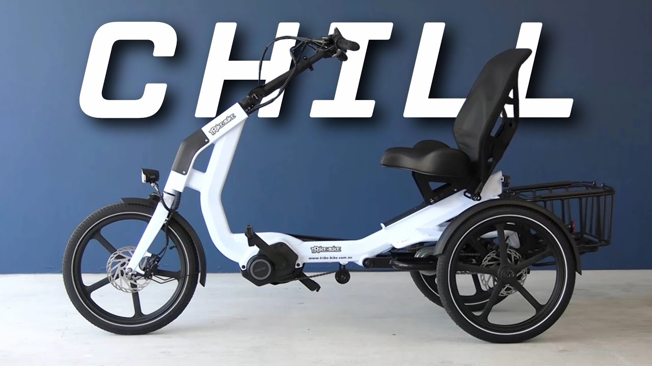This Electric "Trike Bike CHILL" Is Built for Comfort, Stability, and Long Rides