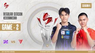 Download lagu [Game - 2] Yangon Galacticos Vs Falcon Esports | MLBB Super League Season 4