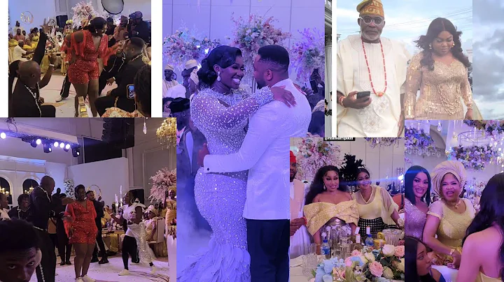 Destiny Etiko Rita Dominic Mofe & Other Celebrity's at Warri Pikin Anita White Wedding ceremony