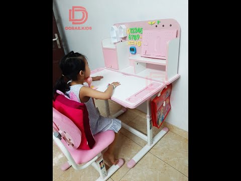 Video HƯỚNG DẪN LẮP ĐẶT BỘ BÀN HỌC CHỐNG GÙ CHỐNG CẬN A16 - youtube