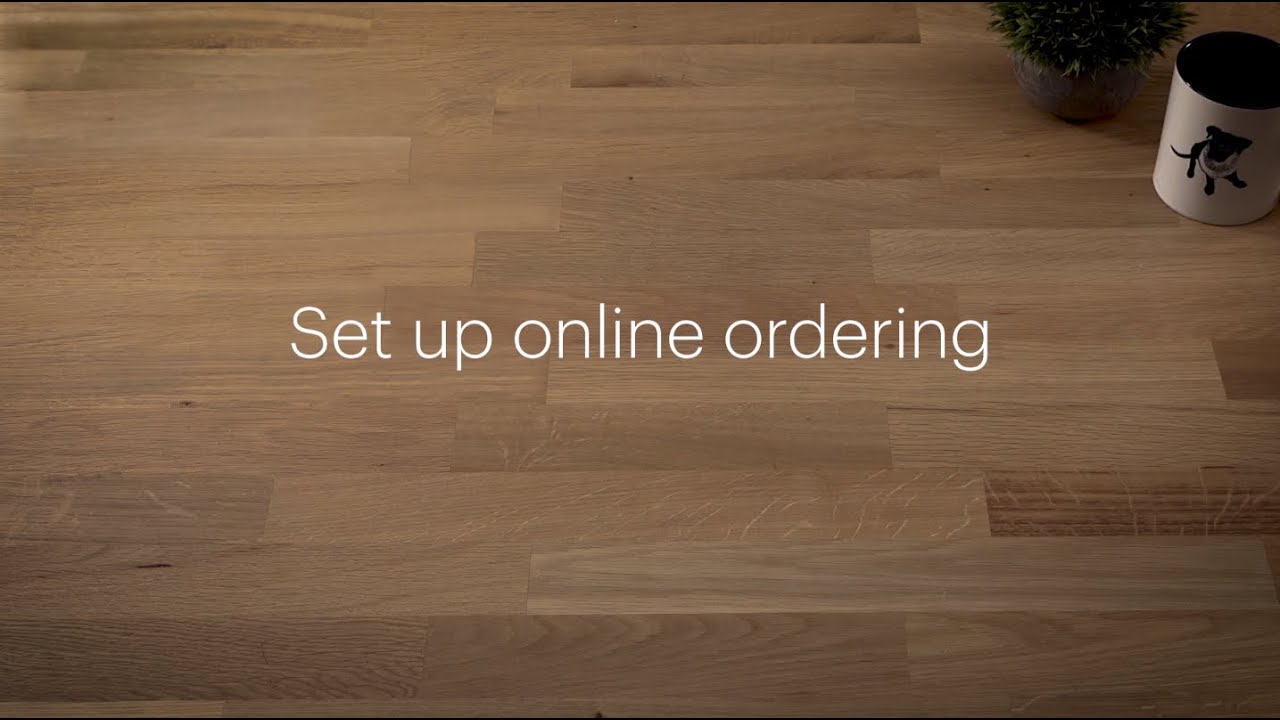 Set up online ordering - YouTube