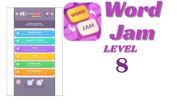 Word Jam Level 8 Walkthrough | Step-by-Step Guide 🧠 | Go Answer