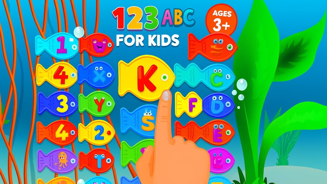 ABC Alphabet Fishing Fun | Learn ABC Letters for Preschoolers - YouTube
