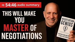 Full Audiobook Summary : Negotiation Genius by Max Bazerman & Deepak M| Harvard School Secrets