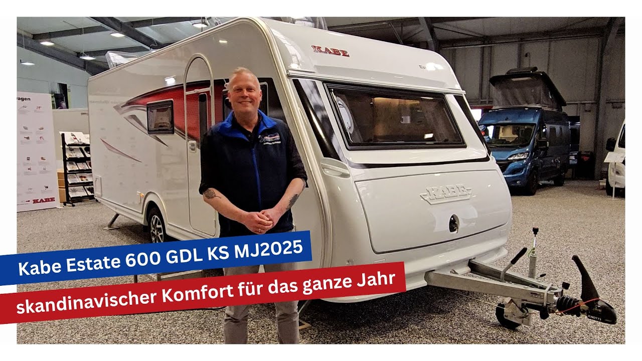 Der Kabe Estate 600 GDL KS MJ2025 – skandinavischer Komfort für das ganze Jahr.