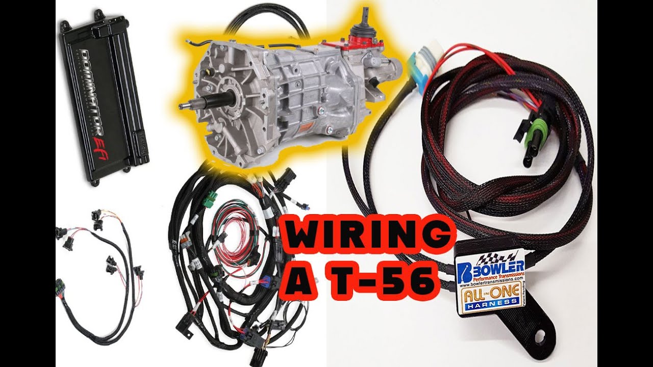 HOW TO WIRE A T 56 6 SPEED WITH A HOLLEY LS HARNESS USING BOWLER ALL IN ONE HARNESS ON A 84
