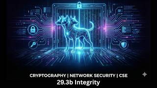 29.3b Integrity | Cyber Security Objective | Cryptography | Computer Science Engineering