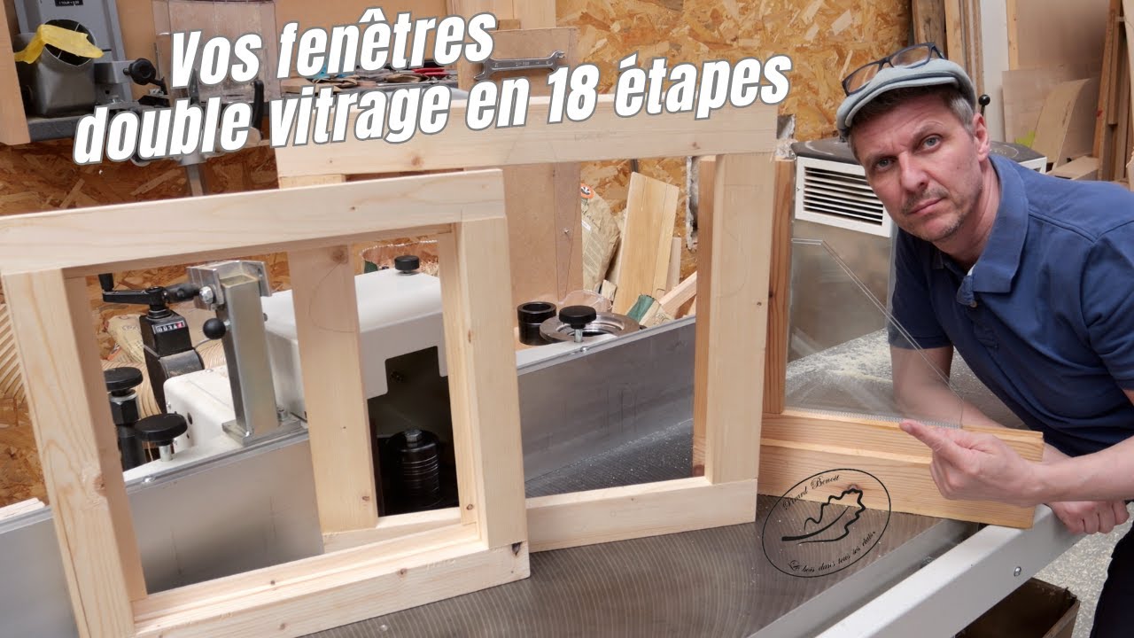 Comment fabriquer ses fenêtres double vitrage