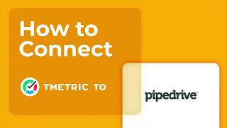 How to Connect TMetric to Pipedrive